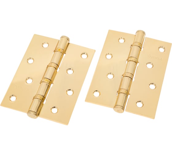 Изображение товара Универсальная петля Вантаж 100x75x2,5 золото, 2 шт. 4BB-PB