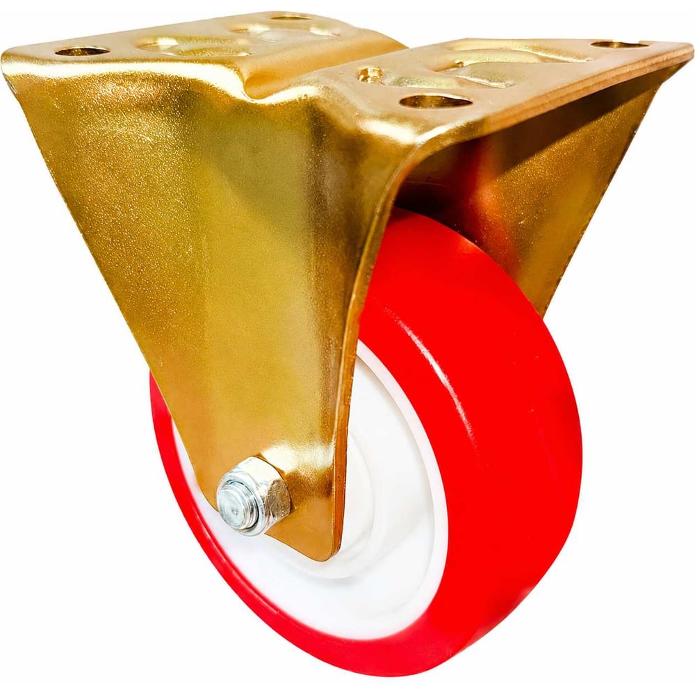 Изображение товара Колесо MFK-TORG усиленный анод. полиуретан. обод нейлон PVC Medium неповорот. 125мм 53021125 Изображение товара Колесо MFK-TORG усиленный анод. полиуретан. обод нейлон PVC Medium неповорот. 125мм 53021125