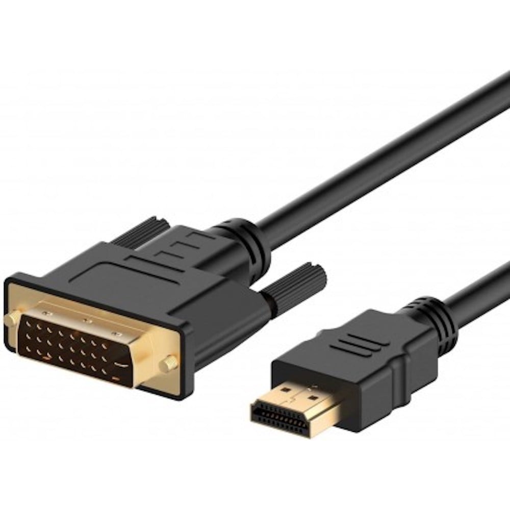 Изображение товара Кабель-переходник KS-is HDMI M DVI M (KS-468) KS-468-3 Изображение товара Кабель-переходник KS-is HDMI M DVI M (KS-468) KS-468-3