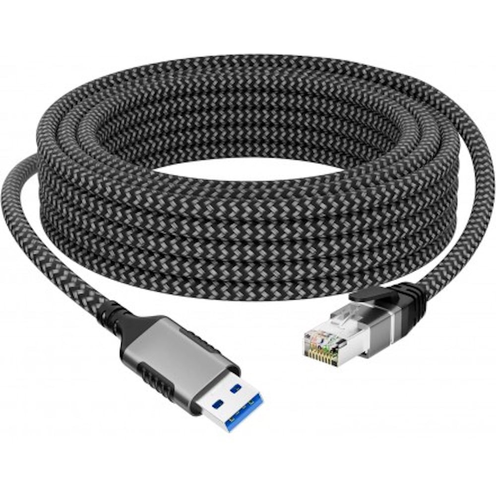Изображение товара Кабель-адаптер KS-is USB 3.0 Gigabit Ethernet (KS-872) KS-872-5 Изображение товара Кабель-адаптер KS-is USB 3.0 Gigabit Ethernet (KS-872) KS-872-5