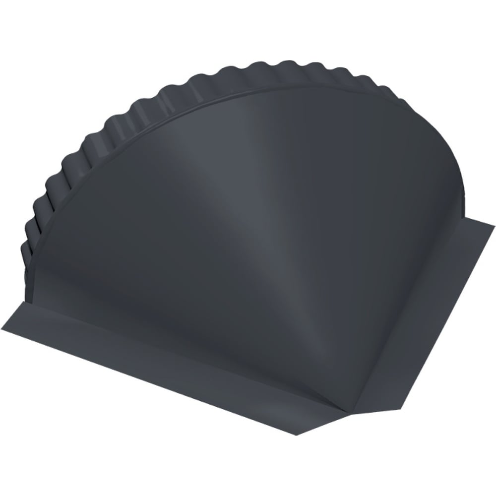 Заглушка малая конусная Grand Line 0,45 Drap RAL 7024 174614
