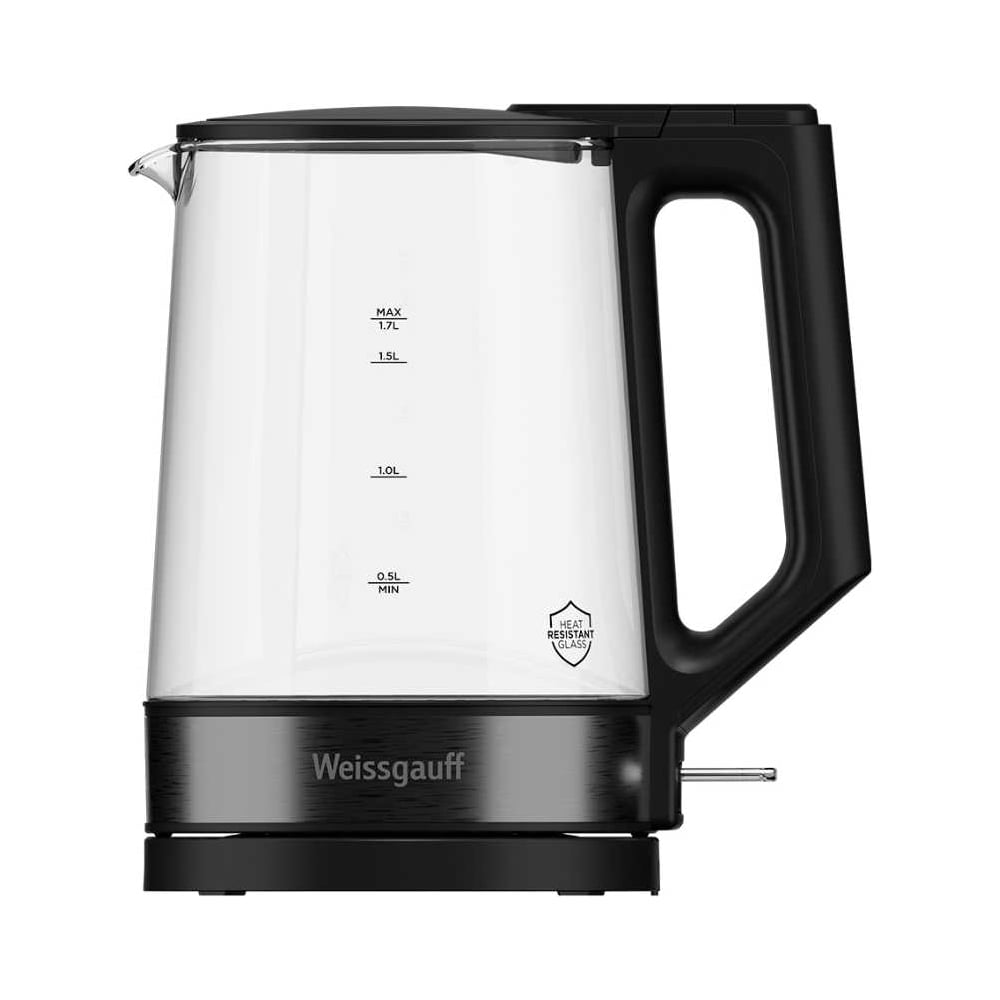 Изображение товара Чайник электрический Weissgauff WK1700 Eco Glass Nero 437949