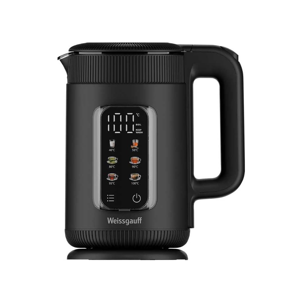 Изображение товара Чайник электрический Weissgauff WK1530 Db Touch Body Cool 440283 Изображение товара Чайник электрический Weissgauff WK1530 Db Touch Body Cool 440283