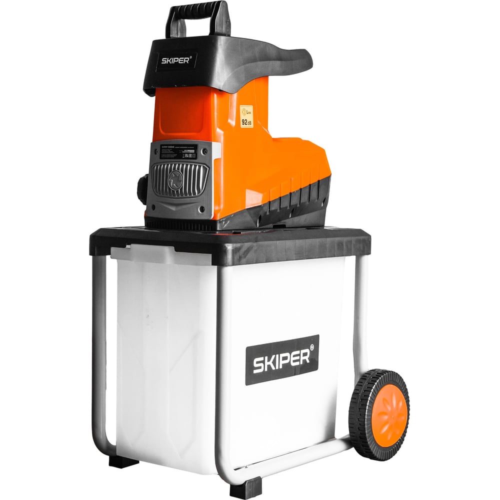 Изображение товара Садовый измельчитель SKIPER GS3245 (индукционный дв., 3200Вт, 60л, 45мм) 00-00032142