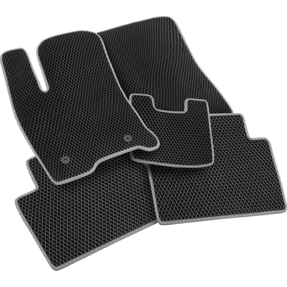 Изображение товара Коврики Vicecar ЕВА для Toyota Corolla E210 2018-2022 светло-серые