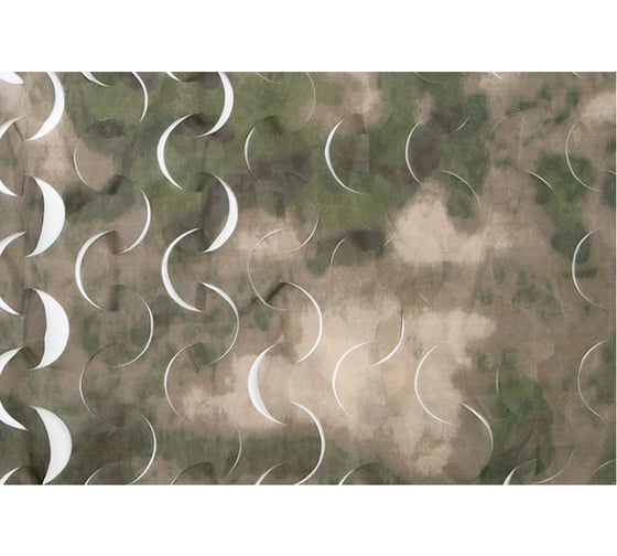 Изображение товара Маскировочная сеть ПРОТЭКТ Камуфляж Мох 2х6 м, зелено-коричневый КМ-6