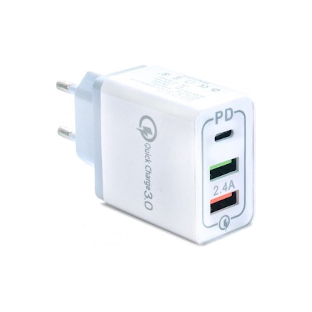 Зарядное устройство KS-is USB QC3.0 PD от электрической сети Qilli KS-380