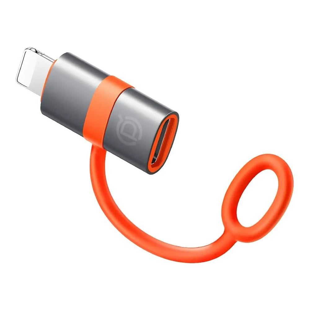 Изображение товара Адаптер PERO AD18, USB-C (F) - Lightning (M), серый PRAD18 Изображение товара Адаптер PERO AD18, USB-C (F) - Lightning (M), серый PRAD18