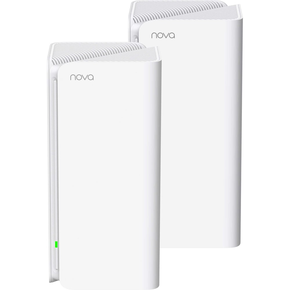Изображение товара Двухдиапазонная гигабитная Tenda MX15 Pro (2-pack) Wi-Fi Mesh система AX5400, 2,4/5 ГГц, до 5378 Мбит/с, 3x1Гбит/с, 6 встроенных антенн 10000145754 Изображение товара Двухдиапазонная гигабитная Tenda MX15 Pro (2-pack) Wi-Fi Mesh система AX5400, 2,4/5 ГГц, до 5378 Мбит/с, 3x1Гбит/с, 6 встроенных антенн 10000145754
