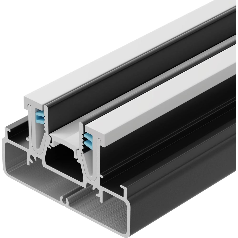 Изображение товара Профиль Arlight STRETCH-COMFORT-14-CEIL-CENTER-2000 BLACK 2м 065154