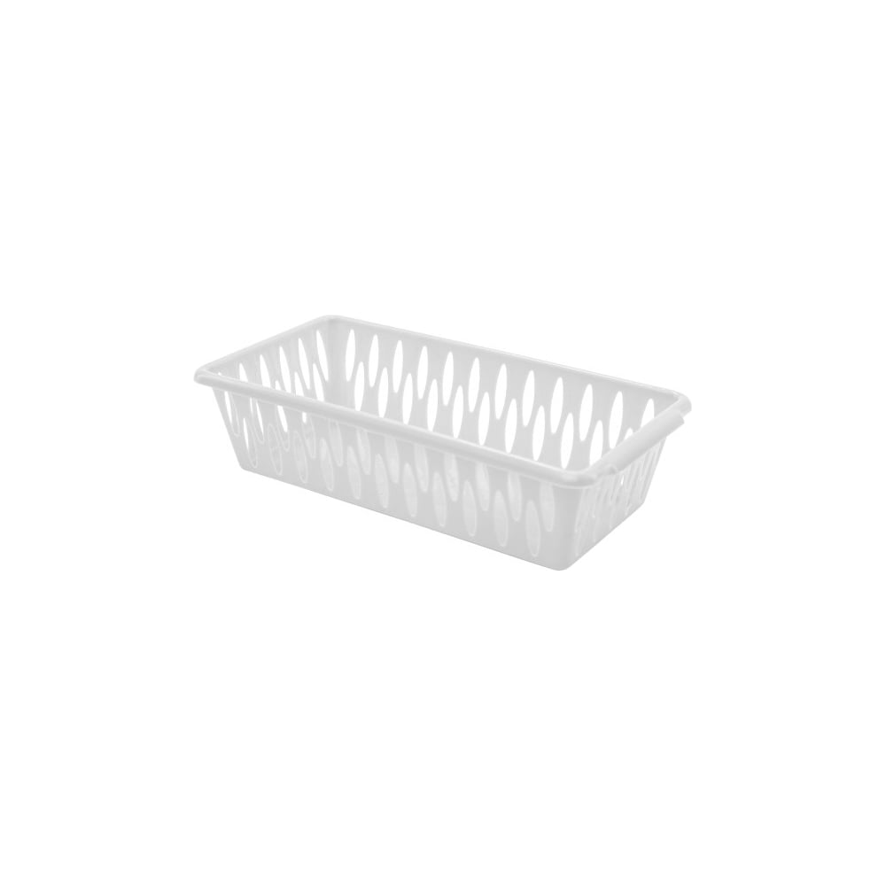 Изображение товара Корзинка для хранения 23 Болта Ритм XS 19.5x10x5 см, белая, 4 шт. KL201010048ф4 Изображение товара Корзинка для хранения 23 Болта Ритм XS 19.5x10x5 см, белая, 4 шт. KL201010048ф4