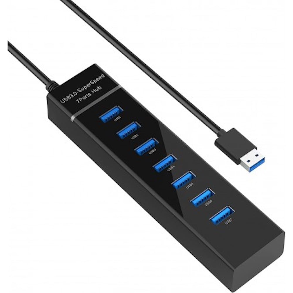 Изображение товара USB хаб KS-is 7xUSB 3.0 в USB 3.0 Type A M KS-569A
