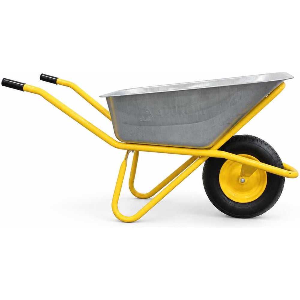 Изображение товара Тачка садово-строительная ALUKOMTOOLS одноколесная 180 кг, объем 90 л АТ-ТС118 Изображение товара Тачка садово-строительная ALUKOMTOOLS одноколесная 180 кг, объем 90 л АТ-ТС118