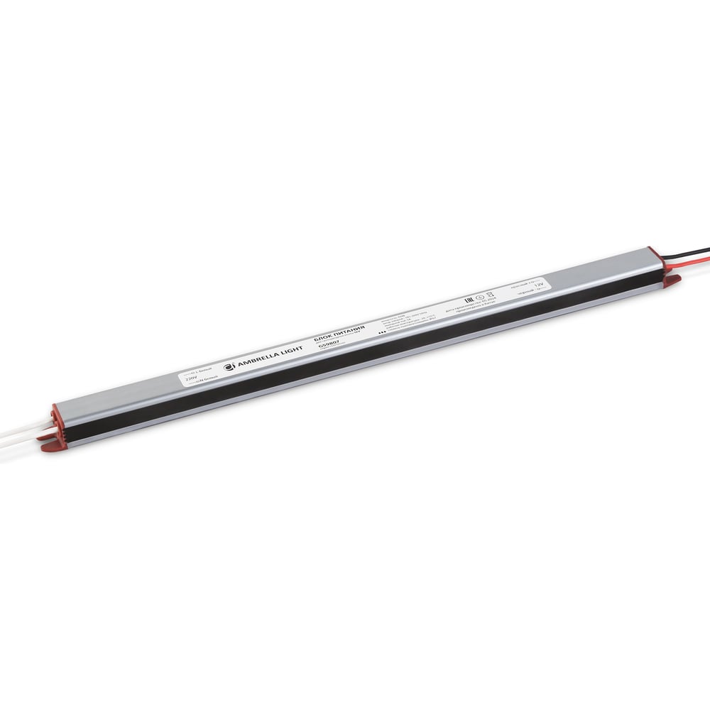 Изображение товара Блок питания ультратонкий Ambrella Light LED Driver 12V GS9807 Изображение товара Блок питания ультратонкий Ambrella Light LED Driver 12V GS9807