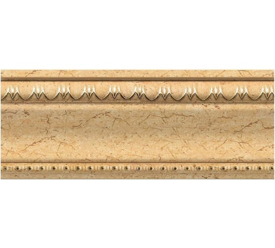 Изображение товара Потолочный плинтус Cosca Decor интерьерный багет, 90 мм, оникс СПБ057608