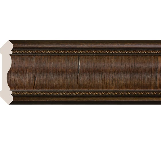 Изображение товара Карниз Cosca Decor 174-2 интерьерный багет, 60 мм, красное дерево СПБ016765