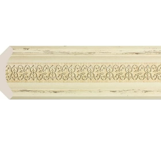 Изображение товара Карниз Cosca Decor 169-1028 110 мм, бежевый с патиной СПБ016733
