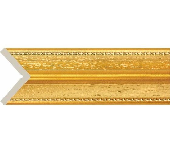 Изображение товара Угол Cosca Decor интерьерный багет, 45 мм, золотой СПБ023857