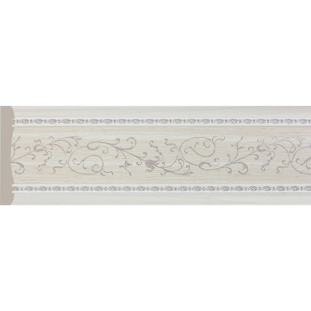 Изображение товара Молдинг Cosca Decor 184-14 80 мм, цвет жемчуг СПБ028509