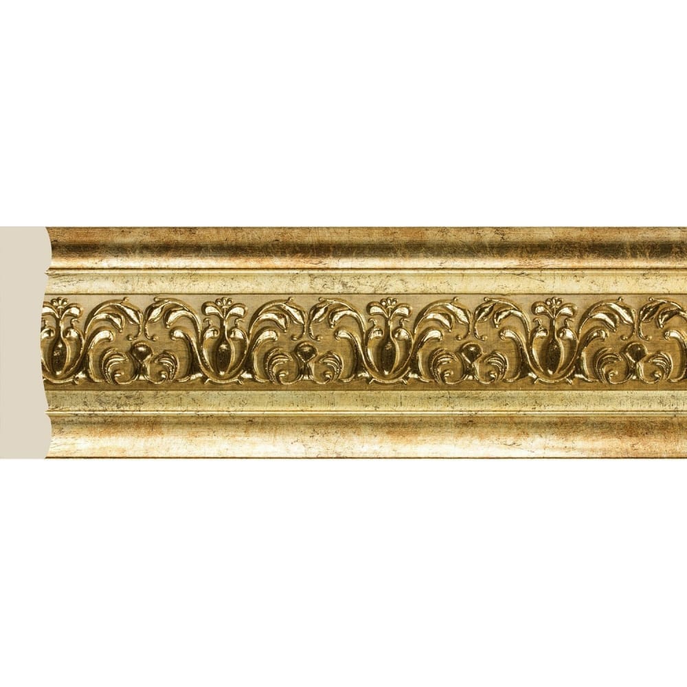 Купить Бордюр Cosca, 164-126, молдинг, золотистый, Полистирол высокой плотности, Антик