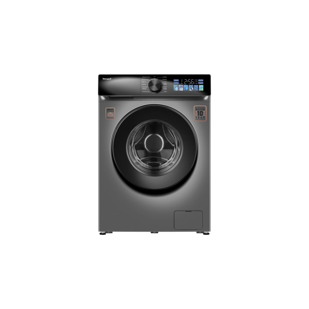 Изображение товара Стиральная машина Weissgauff WM45106ColorTouchInverterSteamDarkGrey 441458 Изображение товара Стиральная машина Weissgauff WM45106ColorTouchInverterSteamDarkGrey 441458