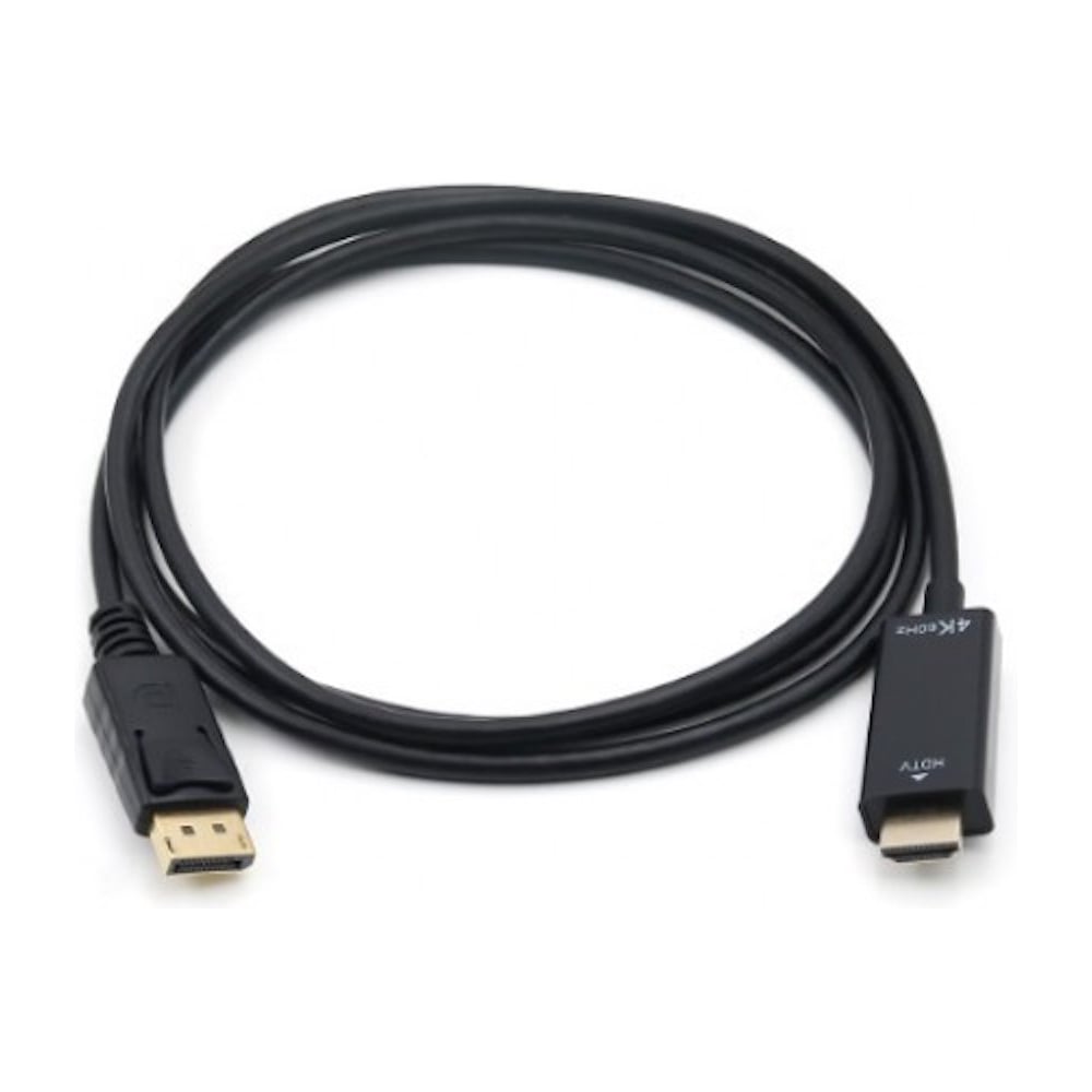 Изображение товара Кабель-переходник KS-is 4K DP M в HDMI M (KS-752) активный KS-752-1.8 Изображение товара Кабель-переходник KS-is 4K DP M в HDMI M (KS-752) активный KS-752-1.8