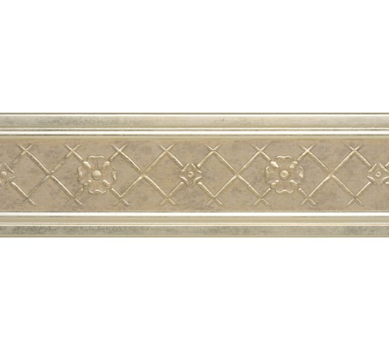 Изображение товара Молдинг Cosca Decor 80-1 Трельяж платина СПБ051693