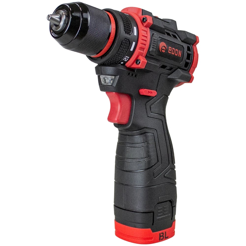 Изображение товара Дрель-шуруповерт аккумул. бесщеточная Edon Super AD-16BL (16В, 40Нм, 1х1,5Ач Li-Ion, 2 скорости) 35528 Изображение товара Дрель-шуруповерт аккумул. бесщеточная Edon Super AD-16BL (16В, 40Нм, 1х1,5Ач Li-Ion, 2 скорости) 35528