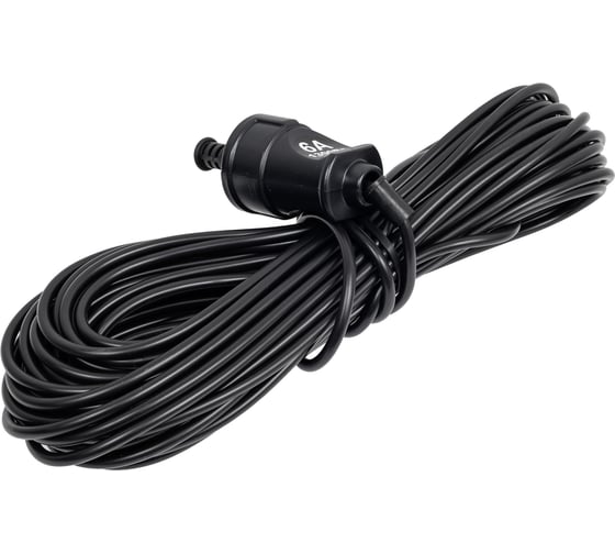 Изображение товара Силовой удлинитель SVET Бублик (ПВС 2x0,75) 20м/6А/1300Вт без заземления УХ6-1-20 SV0425-0002