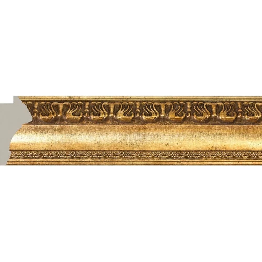 Рамный багет Cosca, 228-565, золотистый, Полистирол высокой плотности  - купить со скидкой