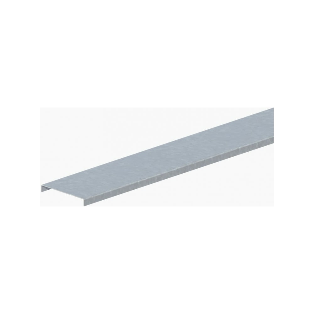 Изображение товара Крышка прямого лотка СОЭМИ ЛМсК-П 100-1,0ц для электросистем 3000 мм