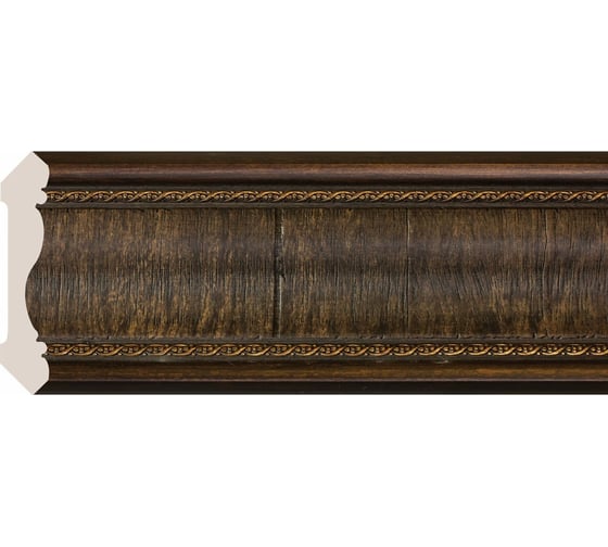 Изображение товара Карниз Cosca Decor 174-1 интерьерный багет, 60 мм, венге СПБ016764