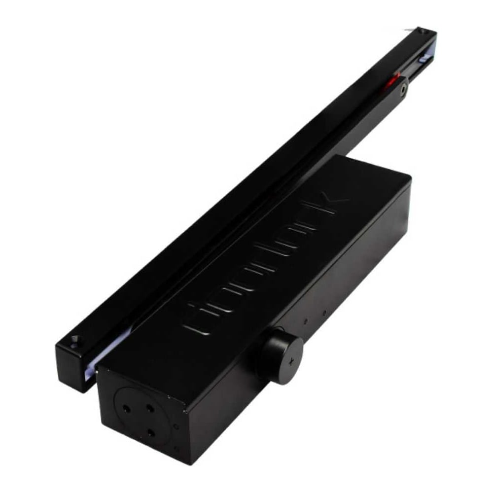 Изображение товара Доводчик Doorlock DL300S/N BC DA HO EN3-5 со скользящей тягой черный, с регулируемыми функциями тормоза открывания и задержки закрывания 77321 Изображение товара Доводчик Doorlock DL300S/N BC DA HO EN3-5 со скользящей тягой черный, с регулируемыми функциями тормоза открывания и задержки закрывания 77321