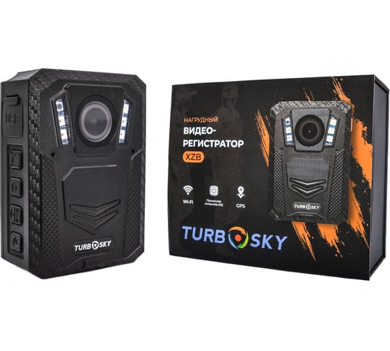 Изображение товара Нагрудный видеорегистратор Turbosky XZB 6826_C