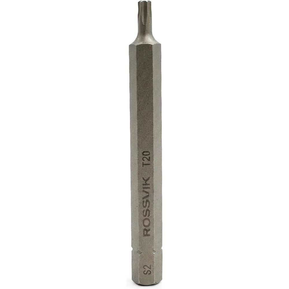 Изображение товара Бита TORX, T20, 80 мм, 5/16, сплав S2 (10шт в коробке) Rossvik 8080T20 Изображение товара Бита TORX, T20, 80 мм, 5/16, сплав S2 (10шт в коробке) Rossvik 8080T20