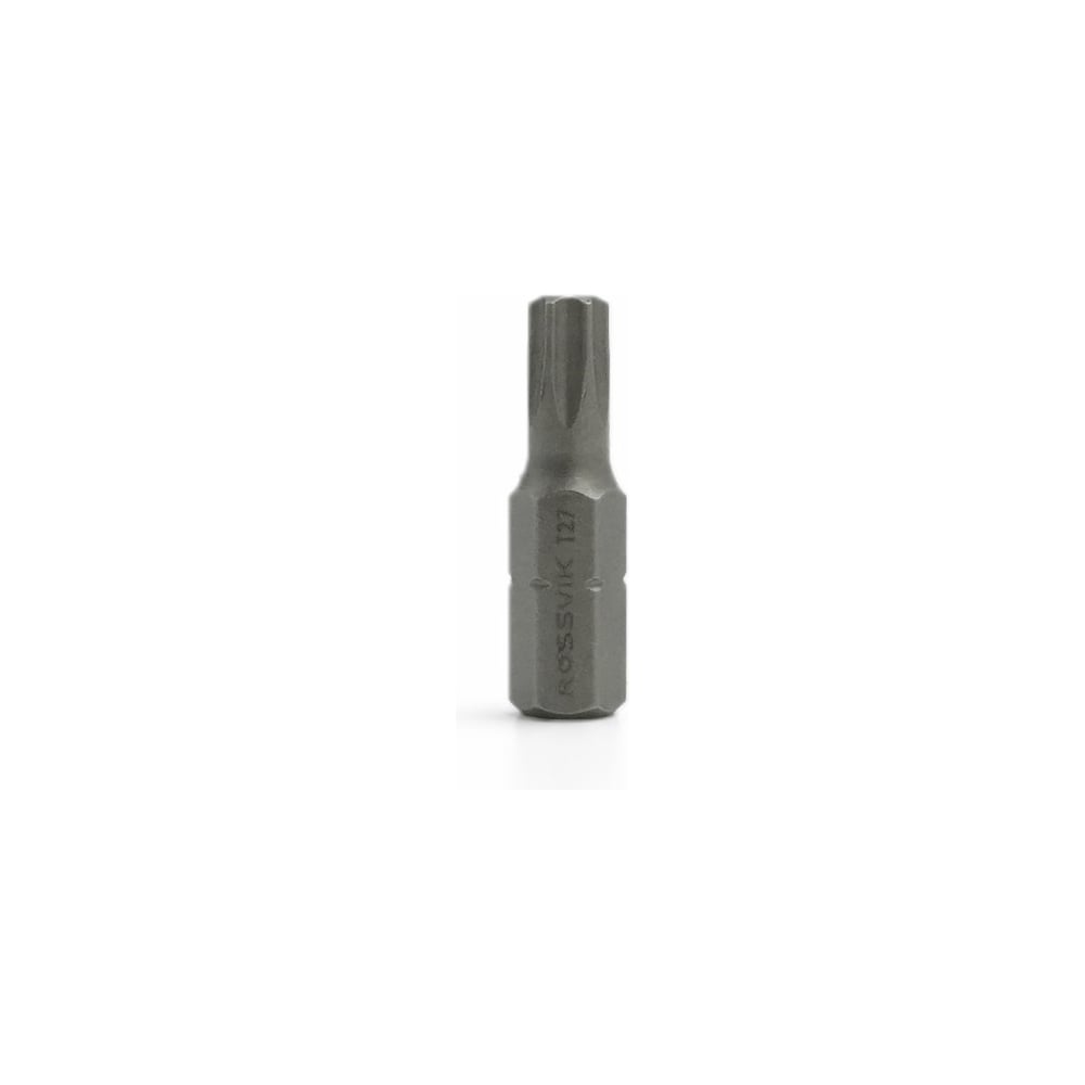 Изображение товара Бита ROSSVIK TORX , T27, 25 мм, 1/4, сплав S2 (20шт в коробке) 6325T27 Изображение товара Бита ROSSVIK TORX , T27, 25 мм, 1/4, сплав S2 (20шт в коробке) 6325T27