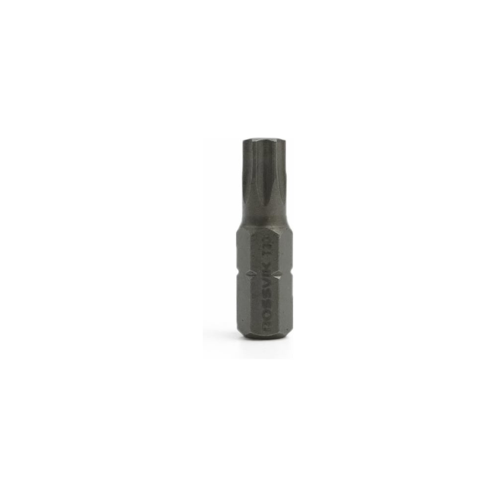 Изображение товара Бита ROSSVIK TORX , T30, 25 мм, 1/4, сплав S2 (20шт в коробке) 6325T30 Изображение товара Бита ROSSVIK TORX , T30, 25 мм, 1/4, сплав S2 (20шт в коробке) 6325T30