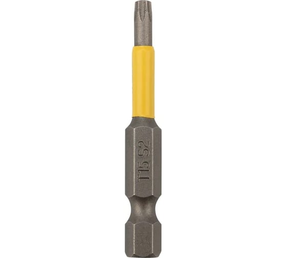 Изображение товара Бита Torx (2 шт; T15x50 мм; сталь S2) для шуруповерта KRANZ KR-92-0426-1