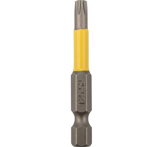 Изображение товара Бита Torx (2 шт; T25x50 мм; сталь S2) для шуруповерта KRANZ KR-92-0428-1
