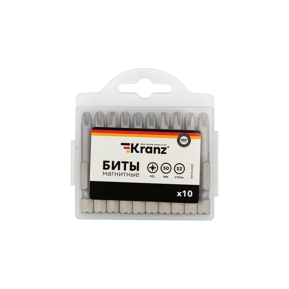 Бита для шуруповерта KRANZ KR-92-0420