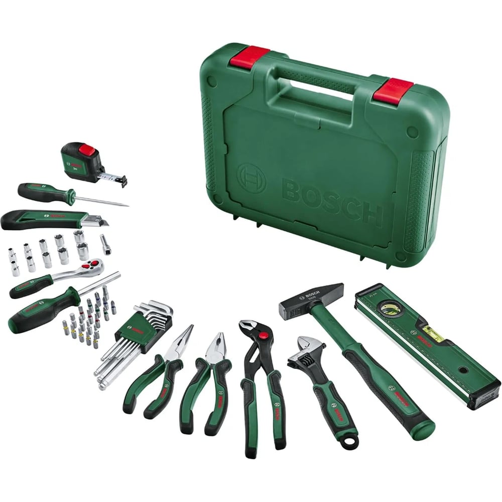 Изображение товара Набор ручных инструментов Bosch Advanced, 52 шт. 1600A02BY7 Изображение товара Набор ручных инструментов Bosch Advanced, 52 шт. 1600A02BY7