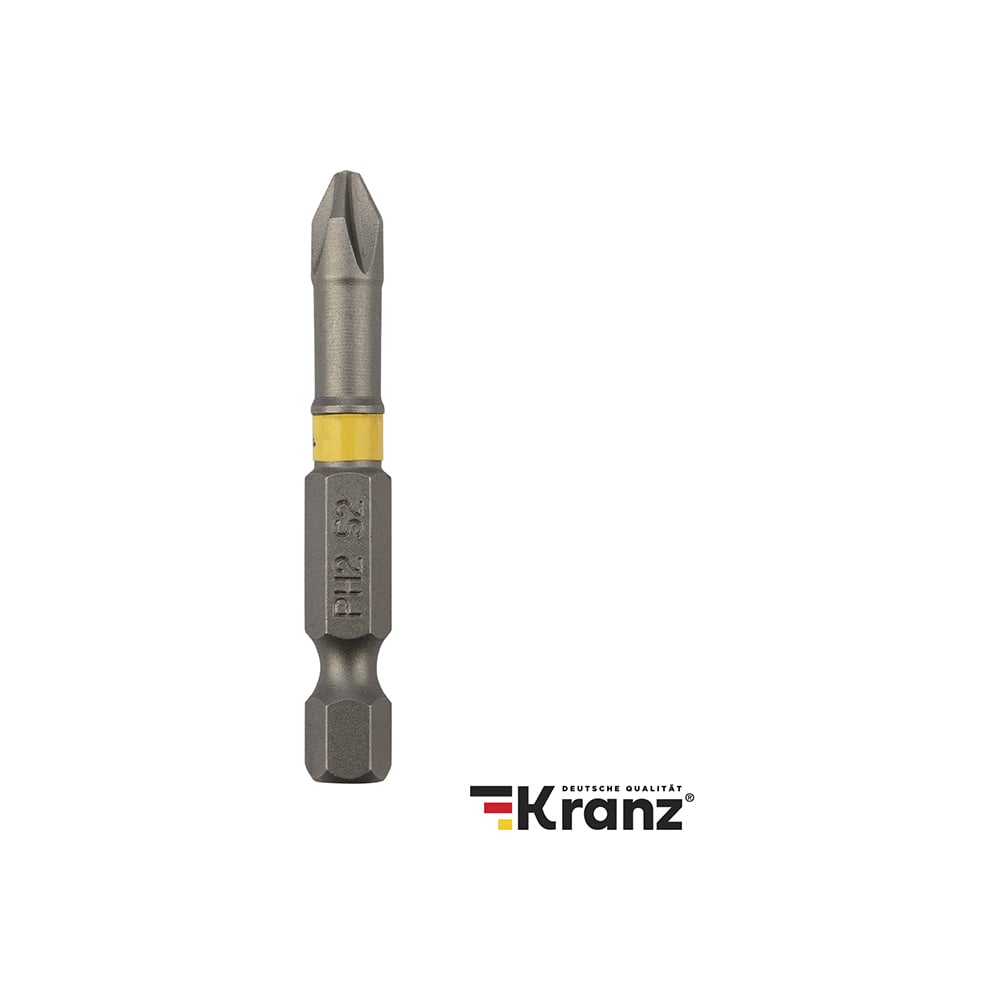 Бита (2 шт; PH2x50 мм; сталь S2) для шуруповерта KRANZ KR-92-0415-1