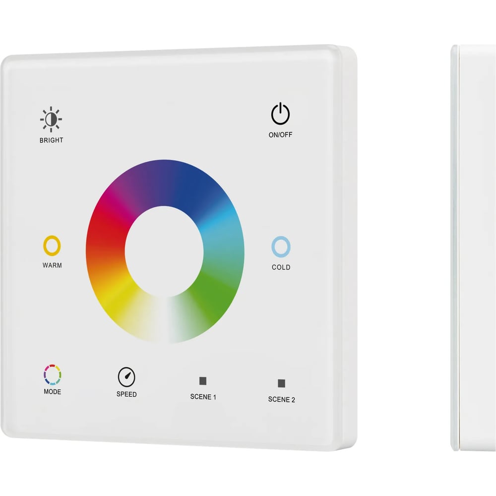 Изображение товара Сенсорная панель INTELLIGENT ARLIGHT SMART-RF-801-11-1G-2SC-RGB-MIX белая, накладная, 1шт 060185 Изображение товара Сенсорная панель INTELLIGENT ARLIGHT SMART-RF-801-11-1G-2SC-RGB-MIX белая, накладная, 1шт 060185