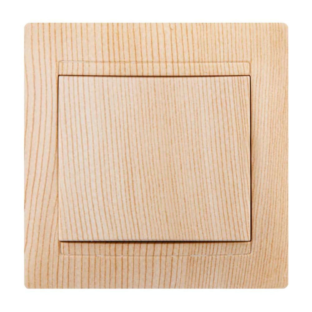 Изображение товара Выключатель TDM ELECTRIC 1 кл. 10А сосна серии Лама