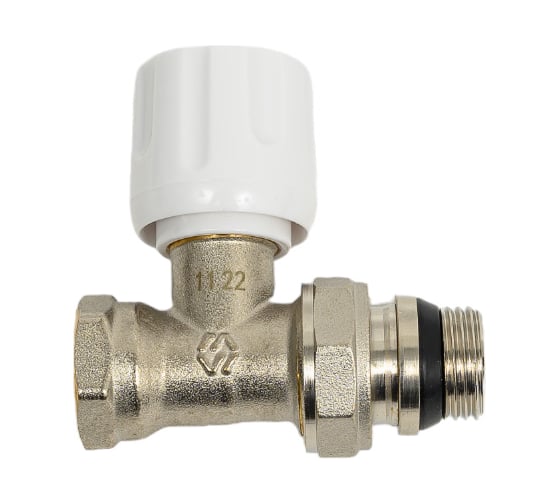 Изображение товара Радиаторный вентиль MVI прямой, ручной регулировки с самоуплотняющимся кольцом 1/2" TR.213.04