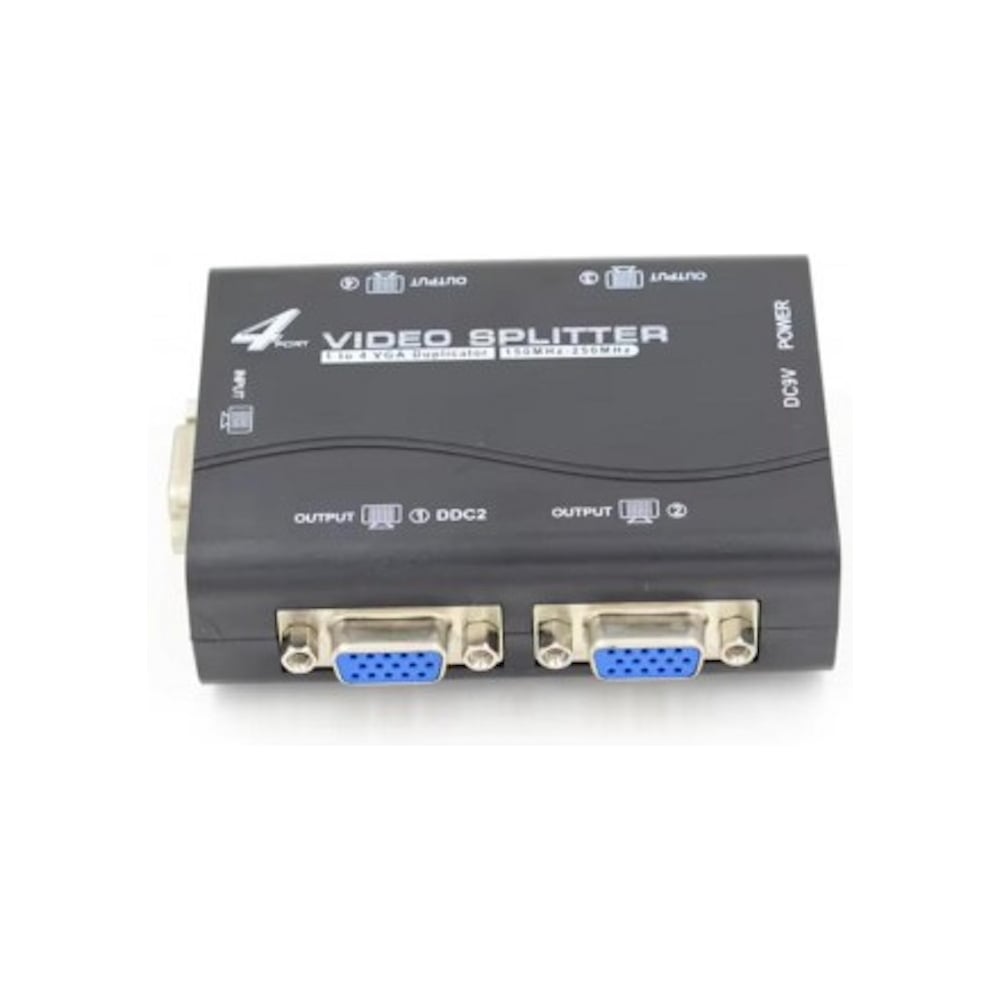 Изображение товара VGA сплиттер KS-is на 4 порта KS-942 Изображение товара VGA сплиттер KS-is на 4 порта KS-942