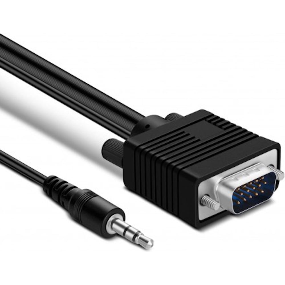 Изображение товара Кабель премиум KS-is VGA 15M AUX 3.5мм на VGA 15M AUX 3.5мм (KS-499) KS-499-2 Изображение товара Кабель премиум KS-is VGA 15M AUX 3.5мм на VGA 15M AUX 3.5мм (KS-499) KS-499-2