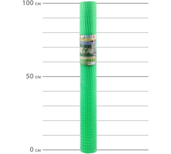 Изображение товара Сетка для птичников ПРОТЭКТ 1х10 м, зеленый Ф-13/1/10 з