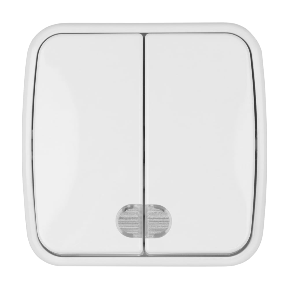 Изображение товара Выключатель TDM ELECTRIC sq1824-0004 Дача 2-клавишный подсветка Изображение товара Выключатель TDM ELECTRIC sq1824-0004 Дача 2-клавишный подсветка