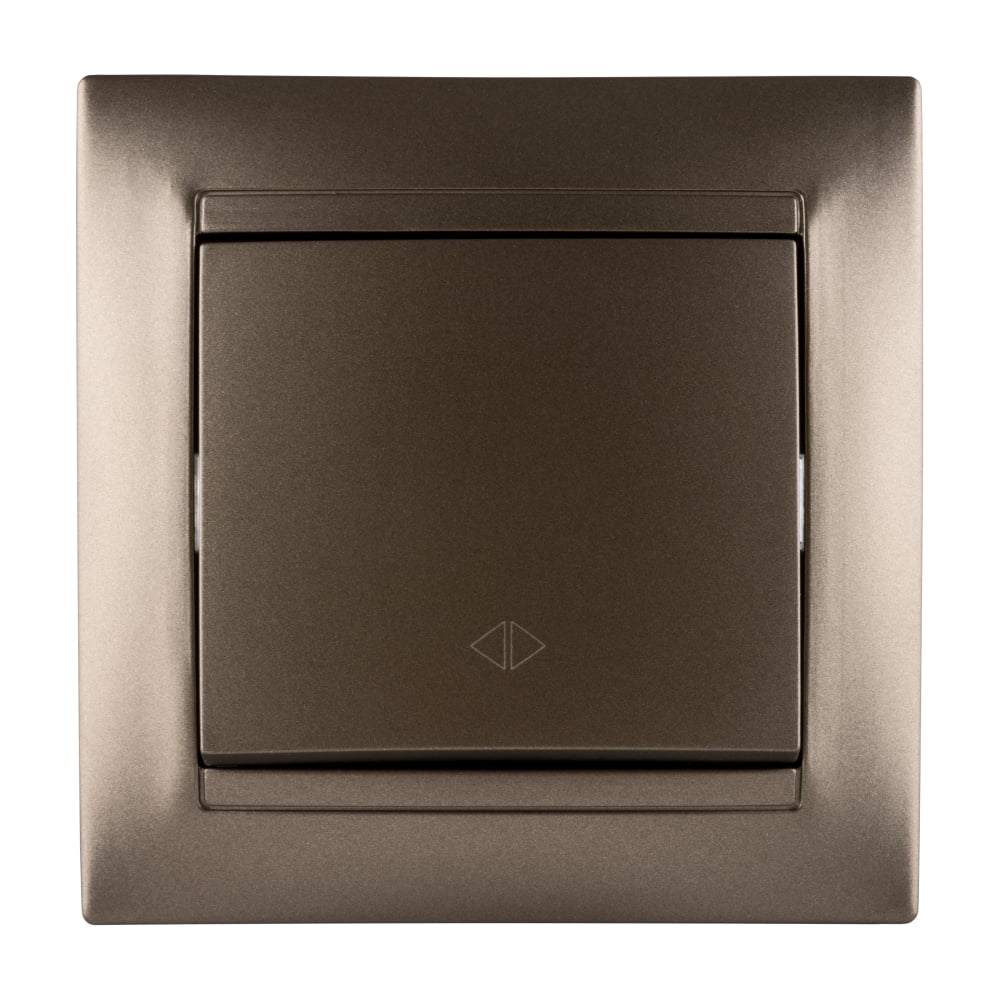 Изображение товара Перекрестный выключатель 1-клавишный 10А бронза серия Лама TDM ELECTRIC